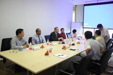 思科全球副總裁Mr.Sven Jirgal到訪隨銳科技