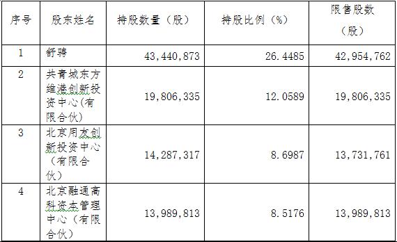 隨銳科技:股票發行情況