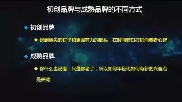 初創品牌和成熟品牌的不同方式